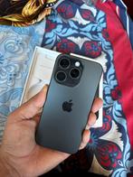 iPhone 15 Pro zwart titanium 128gb met garantie, Zo goed als nieuw, IPhone 15, Zwart, Ophalen