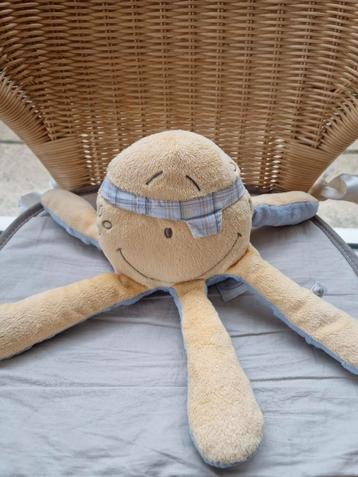 Nieuwe knuffel (octopus) Noukie's, Kinderen en Baby's, Ophalen of Verzenden, Nieuw, Overige typen