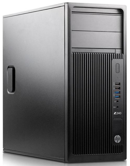 HP Z240 Tower Workstation, Computers en Software, Desktop Pc's, Gebruikt, 3 tot 4 Ghz, HDD, SSD, 8 GB, Ophalen of Verzenden