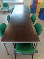 Tales et chaises, Maison & Meubles, Tables | Tables à manger, 150 à 200 cm, Cinq personnes ou plus, Enlèvement, Utilisé