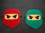 Ninjago maskers Lloyd en Kai, Kinderen en Baby's, Carnavalskleding en Verkleedspullen, Ophalen, Zo goed als nieuw, Jongen of Meisje