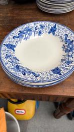 5 Soepborden dragon, Antiquités & Art, Antiquités | Services (vaisselle) pièces, Enlèvement