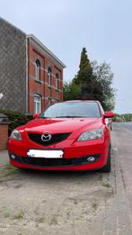 Mazda 3 diesel rouge 1.6, Autos, Mazda, Boîte manuelle, 5 portes, Diesel, Air conditionné