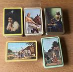 5 x vintage speelkaartspellen, Verzamelen, Ophalen of Verzenden, Nieuw