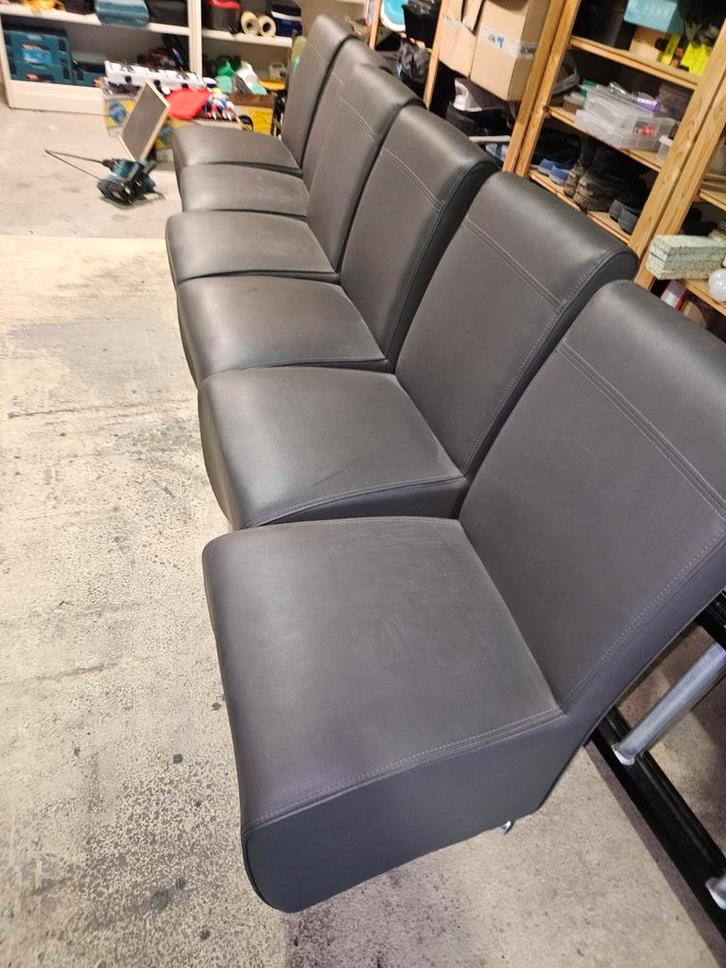 6 eetkamerstoelen op wieltjes, Huis en Inrichting, Stoelen, Ophalen