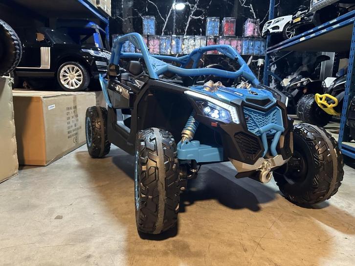 Kinder Auto CAN-AM Maverick buggy 24V 2 pers RC - MP4, Kinderen en Baby's, Speelgoed | Buiten | Accuvoertuigen, Nieuw, Ophalen of Verzenden