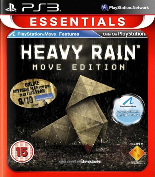 Heavy Rain Move Edition Essentials, Games en Spelcomputers, Games | Sony PlayStation 3, Zo goed als nieuw, Overige genres, 1 speler