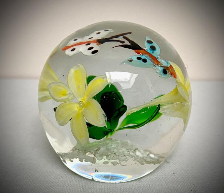 Cristallerie Saint Louis, Baccarat Sulfur presse-papier, Antiek en Kunst, Antiek | Glaswerk en Kristal, Ophalen of Verzenden