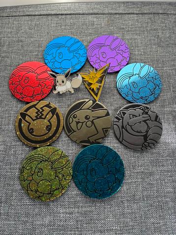 Pokemon Pins & Coins beschikbaar voor biedingen