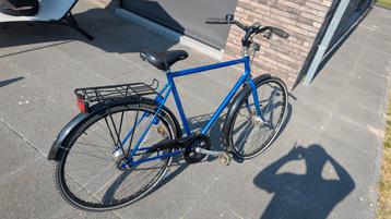 Skeppshult herenfiets blauw beschikbaar voor biedingen