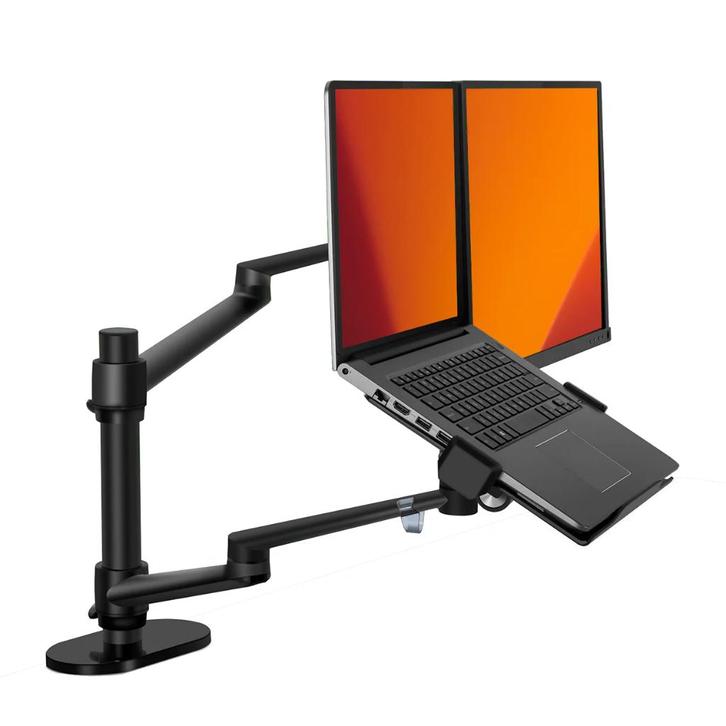 Support écran et PC portable Alberenz, Computers en Software, Monitoren, Gebruikt, Draaibaar, Kantelbaar, Ophalen of Verzenden