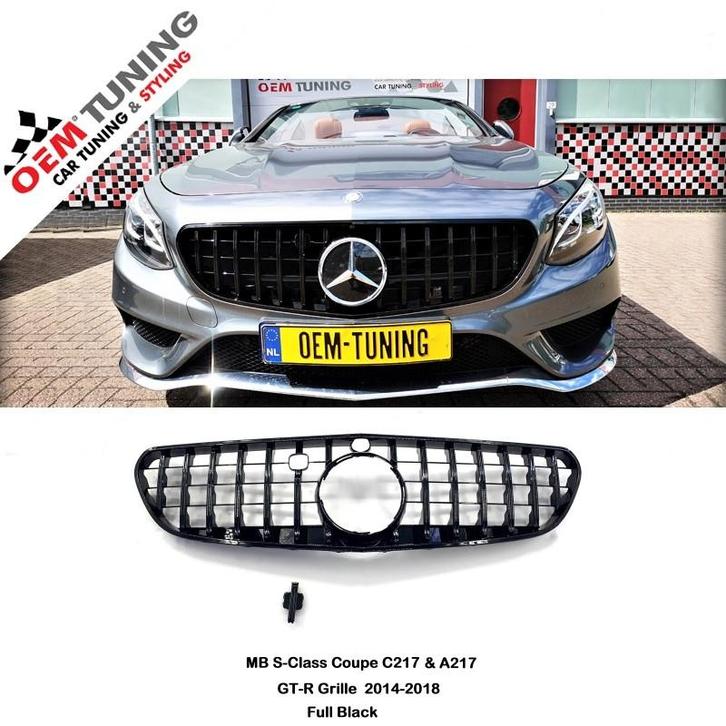 Mercedes-Benz S-Class Coupe C217 A217| GT-R GRILLE | 18-20, Autos : Pièces & Accessoires, Carrosserie & Tôlerie, Pare-chocs, Mercedes-Benz