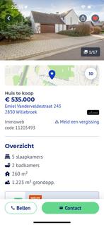 Villa a vendre, Willebroek, 1000 à 1500 m², 5 pièces