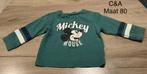 Trui Mickey Mouse (C&A, maat 80), Kinderen en Baby's, Babykleding | Maat 80, Ophalen of Verzenden, Zo goed als nieuw