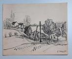 S.Schmidt/potloodtekening, Ophalen of Verzenden