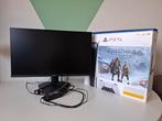 Ps5 disc edition (+controller, hdmi kabel, voet)  + monitor, Games en Spelcomputers, Spelcomputers | Sony PlayStation 5, Ophalen