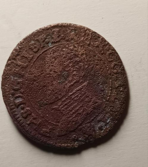 Statenoord z.j.(1580) Zeeland Philips II, Postzegels en Munten, Munten | België, Ophalen of Verzenden