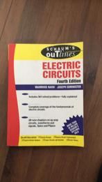 Electric Circuits - Schaum’s outlines, Comme neuf, Enlèvement ou Envoi