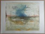 RENE CARCAN / BONJOUR BREL / KLEURETS + RELIEF / 56x76cm SIG, Antiek en Kunst, Ophalen of Verzenden