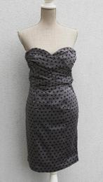 Mooie grijze jurk zonder bandjes S, Kleding | Dames, Jurken, H&M, Ophalen of Verzenden, Zo goed als nieuw, Maat 36 (S)