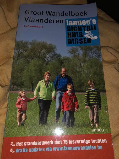 Luc Vanneste - Groot Wandelboek Vlaanderen Lannoo (nieuw ex), Boeken, Reisgidsen, Nieuw, Fiets- of Wandelgids, Benelux, Overige merken