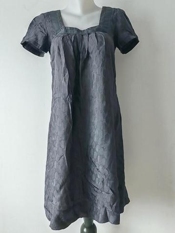 ETAM très jolie Robe Grise EN SATIN taille 38 beschikbaar voor biedingen