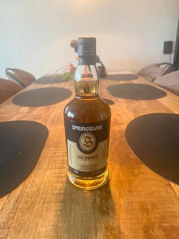 Springbank 5 jaar 100 proof 2025 beschikbaar voor biedingen