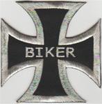 Iron Cross Biker stoffen opstrijk patch embleem #6, Motos, Accessoires | Autre, Neuf