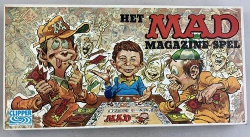 Het Mad Magazine spel bordspel compleet vintage Clipper 1979, Hobby en Vrije tijd, Gezelschapsspellen | Bordspellen, Gebruikt