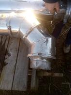 Tuyau de cheminée à double paroi en inox, Enlèvement, Comme neuf