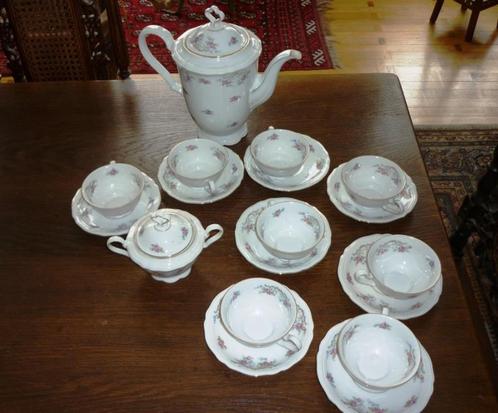 Koffieset (porselein), Antiek en Kunst, Antiek | Servies compleet, Ophalen of Verzenden