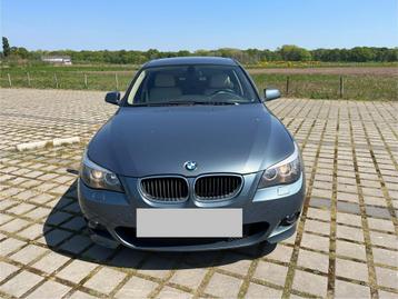 BMW E60 LCI 520i 2009, Autos, Cuir, Capteur de stationnement, 1535 kg, 120 kW