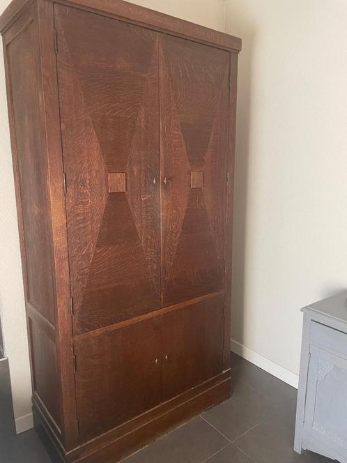 Art deco kast, Antiek en Kunst, Antiek | Meubels | Kasten, Ophalen