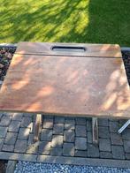 Schoolbank met bijhorende stoel, Antiek en Kunst, Ophalen of Verzenden