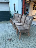 Stoelen, Huis en Inrichting, Ophalen, Overige materialen, Gebruikt, Bruin