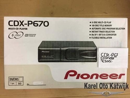 Pioneer CDX-P670 Multi-Cd player, Auto diversen, Autoradio's, Ophalen of Verzenden