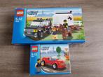LEGO City 4WD met Paardentrailer + LEGO City Sportwagen, Ophalen of Verzenden, Zo goed als nieuw, Complete set, Lego