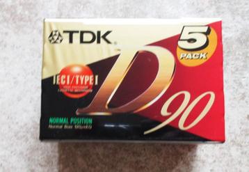 TDK - 5 Pack - IECI/TYPEI - D 90