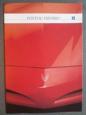 Brochure Pontiac Firebird - FRANÇAIS