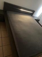 2 persoonsbed licht en met 2 lades, Huis en Inrichting, Slaapkamer | Bedden, Ophalen, Gebruikt, Tweepersoons, 180 cm