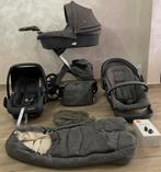 Stokke Xplory Grey Mélange kinderwagen 4- in-1Complete Set, Ophalen, B, Voetenzak, Zo goed als nieuw