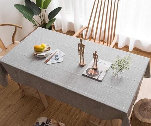 Tafelkleed van duurzaam katoenen SNELLE GRATIS LEVERING, Huis en Inrichting, Tafelkleden, Nieuw, Rechthoek, Verzenden