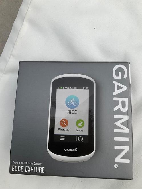 Garmin Edge Explore - Fietscomputer - Wit, Fietsen en Brommers, Fietsaccessoires | Fietscomputers, Nieuw, GPS, Ophalen