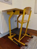 2 schoolbankjes met bijhorende stoelen, Huis en Inrichting, Bureaus, Ophalen