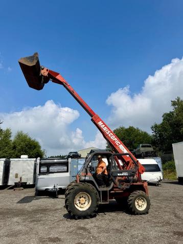 Manitou 4X4 telescopische vorkheftruck  beschikbaar voor biedingen