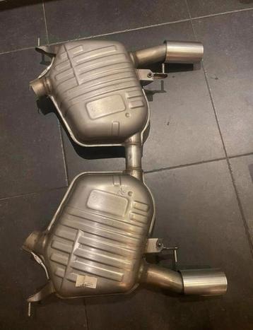 Originele einddemper bmw 335 in perfecte staat amper gebruik beschikbaar voor biedingen