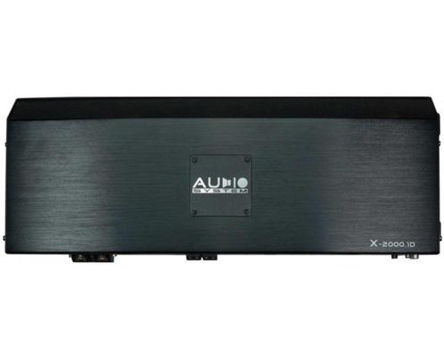 Audio System X2000.1D 2000W RMS monoblok versterker, Auto diversen, Autospeakers, Nieuw, Ophalen of Verzenden