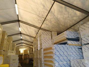 Kadertent/ Alutent / Opslagtent 15 x 40 mtr beschikbaar voor biedingen