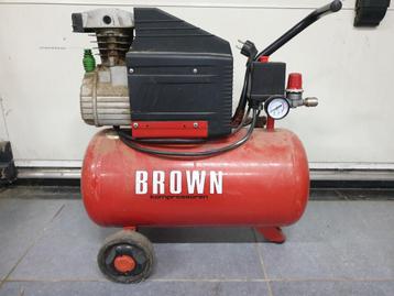Compressor 25l van het merk Brown beschikbaar voor biedingen