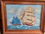 Groot schilderij marine, Antiek en Kunst, Ophalen